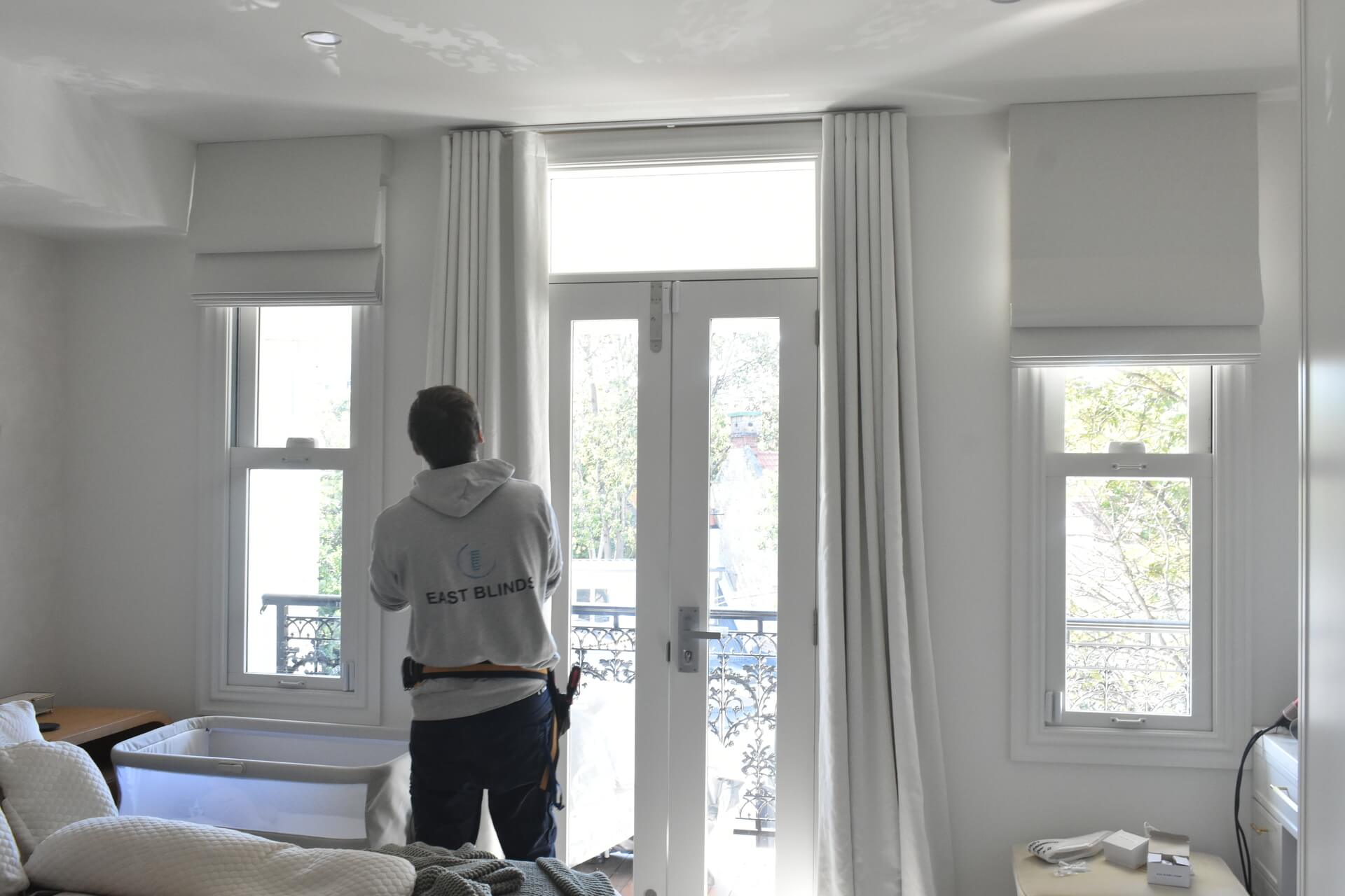 Roman Blinds & Vertical Drapes