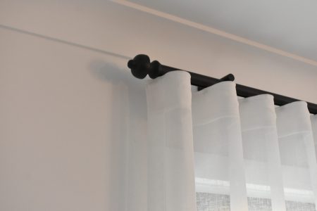 Curtains up close