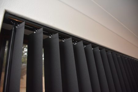 Vertical Drapes up close